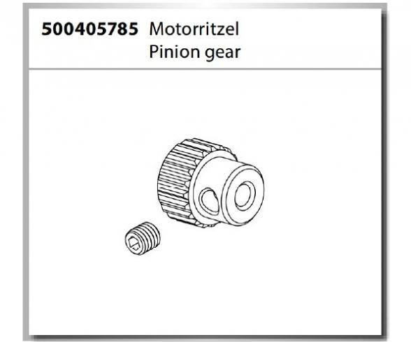 1:10 Pinion Gear