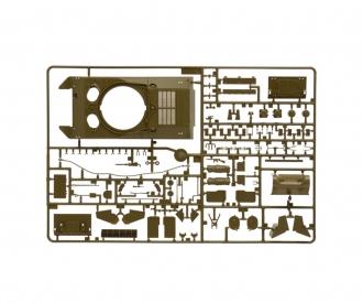 M4A3E8 Sherman Fury 1:35 tank model kit