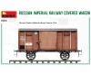 1:35 Rus. Imperial Railway Covered Wagon