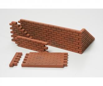 1:48 Brick Wall & Sandbag Diorama Set, model kit