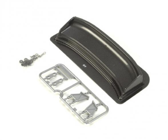 Touring Car Rear Spoiler Carbon Design Set