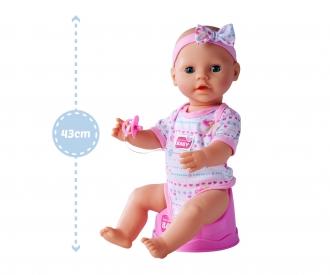 NBB - Poupee bébé, Accessoirs rose