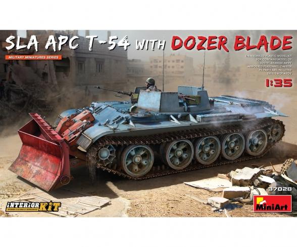 1:35 SLA APC T-54 m Räumschild/Interieur