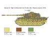 Italeri King Tiger model kit 1:56 with figure