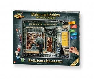 English Bookshop 40 x 50 cm - Painting by Numbers