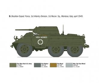 US M8 Greyhound Model Kit 1:35 Scale Build