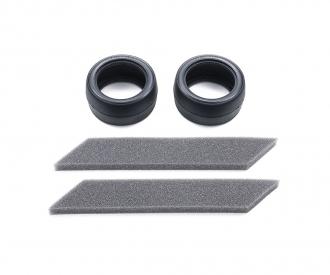 1:10 Racing Slick Tires, RC tire set, 30 mm wide