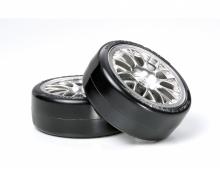 1:10 Chrome Mesh Wheel, drift wheel set, 24mm