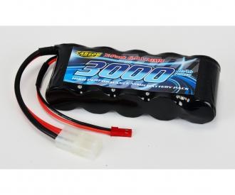 6V 3000mAh NiMH RX-Battery TAM/BEC Pack