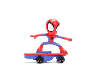 RC Spider-Man Skateboard Stunt 9"