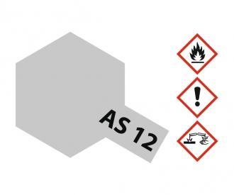 AS-12 Flat Bare Metal Silver, paint spray, 100 ml