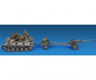 1:35 Ger. Art. Tractor T-70 & FK288 (4)