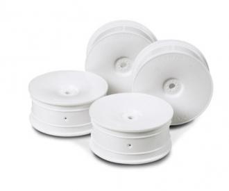 1:10 Dish Wheels, RC rims, 24 mm white set