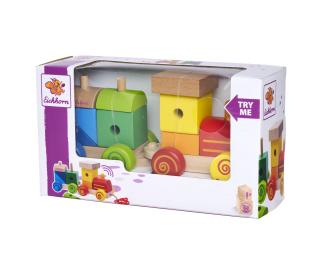 Pull-Along Train - 11 Pieces
