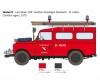 Italeri Land Rover Fire Truck Model Kit 1:24