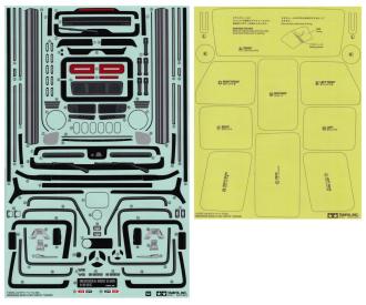 M-B G-Class G500 Sticker Bag, model decal set