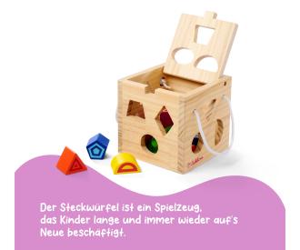 Eichhorn Shape Sorting Cube