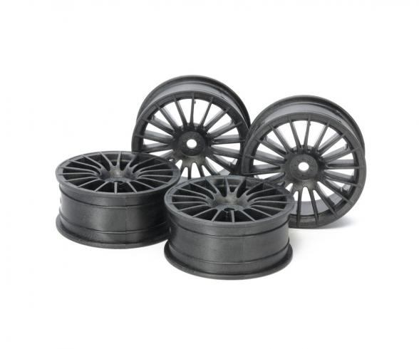 1:10 MN 18spk Whl 24mm Off0 Hard, RC wheels