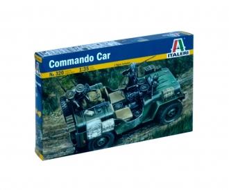 Commando Car 1:35 Scale Model Kit with Figure