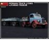 1:35 Ger. Truck L1500S w/Cargo Trailer