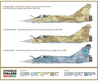 Mirage 2000C Aircraft Model Kit 1:72 Scale