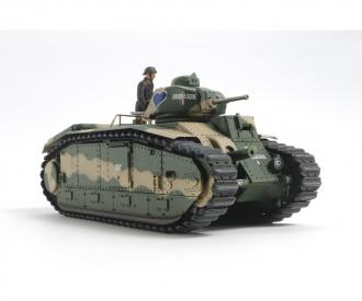 1:35 WWII Fren. Tank B1 bis (motor.)