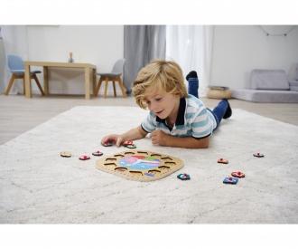 Peppa Pig, Horloge éducative en bois