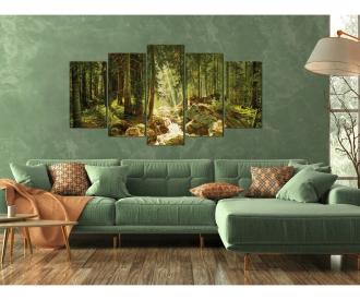 Our Forest Polyptych - Painting by Numbers
