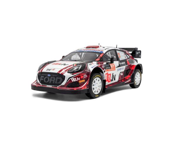 1:18 Ford Puma Rally1 Hybrid #22 white 1:18 Ford Puma Rally1 Hybrid #22 white