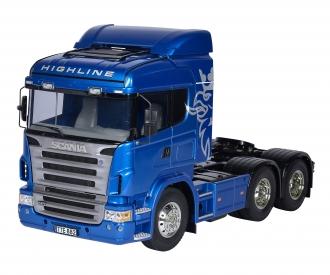 1:14 RC Scania R620 6x4 Highl.blau lack.