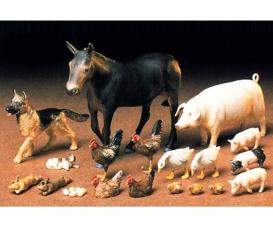 1:35 Diorama-Set Livestock, assembly kit