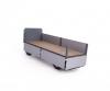 1:14 2-Axle Material Trailer, trailer kit