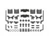 M-05 C-Parts, suspension spare parts set