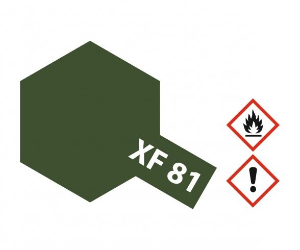 XF-81 Flat Dark Green 2 RAF 10ml