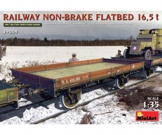 1:35 Flachbett-Waggon 16,5t ungebremst