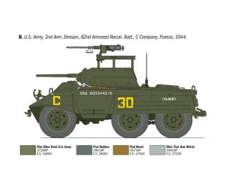 US M8 Greyhound Model Kit 1:35 Scale Build