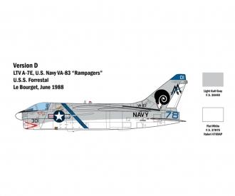 Italeri A-7E Corsair II Model Kit 1:48 Scale