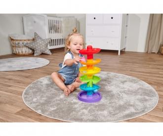 ABC Spin & Roll Rainbow Tower