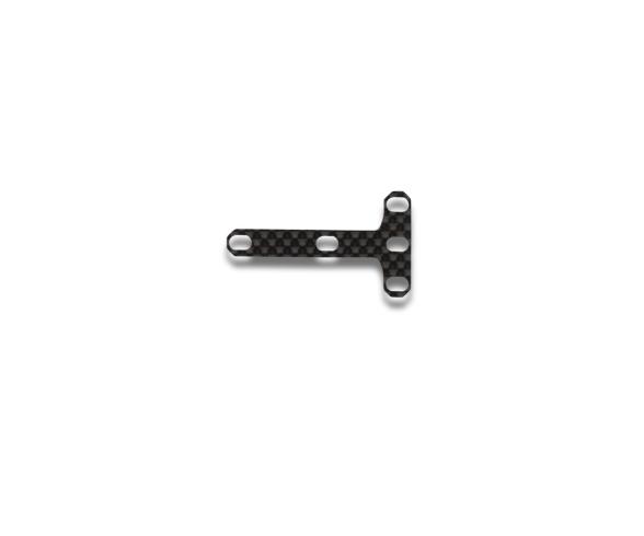 TRF421X Carb. Versteifung hinten 2mm