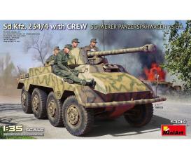 1:35 Ger. Sd.Kfz. 234/4 w/Crew 7,5 cm(4)