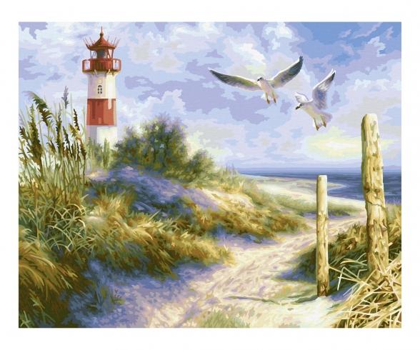 Dune Landscape 40 x 50 cm - Painting by Numbers