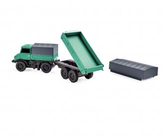1:87 Mercedes-Benz Unimog Forst mit Hänger 2.4G 100%RTR