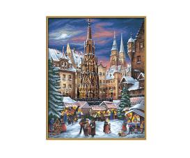 The Nuremberg Christkindlesmarkt 40 x 50 cm - Painting by Numbers