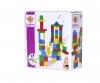 Coloured Wooden Blocks - 50 Pieces