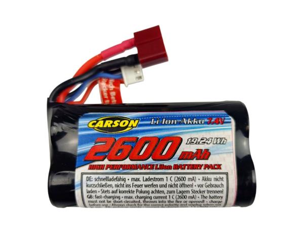 XS Line Tuning Battery, replacement battery, 7.4 V