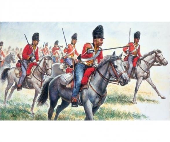 1:72 Cavalerie lourde britannique. Guerres napolitaines