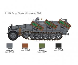 Sd.Kfz. 251/1 Stuka Zu Fuss 1:72 model kit