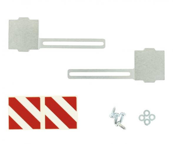 1:14 Aluminum Warning Sign, model accessory