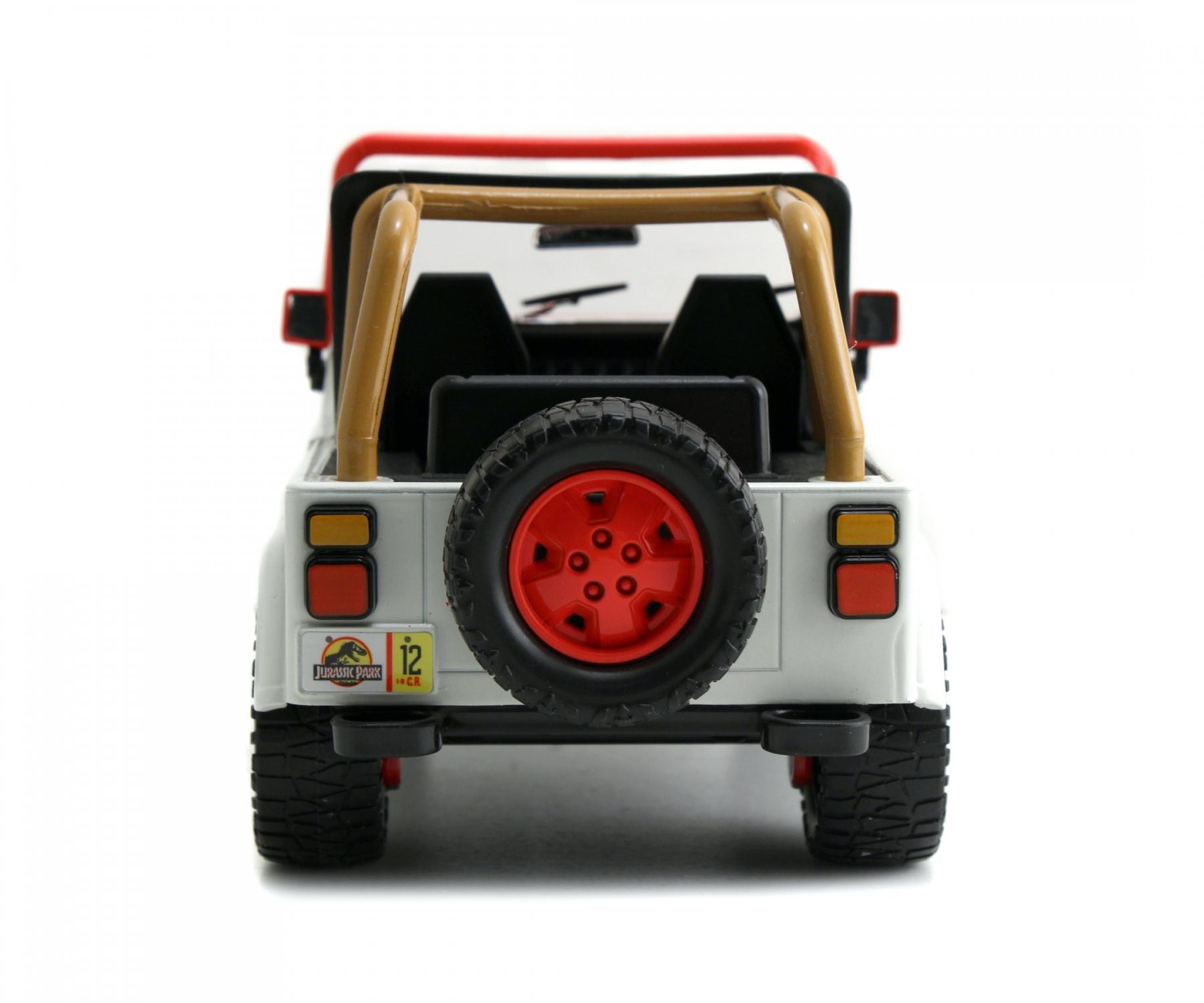 Buy Jurassic Park 1992 Jeep Wrangler 1:24 online | Jada Toys