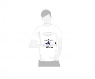 Starter Tyrann 230 IR 2Ch, RC helicopter, RTF